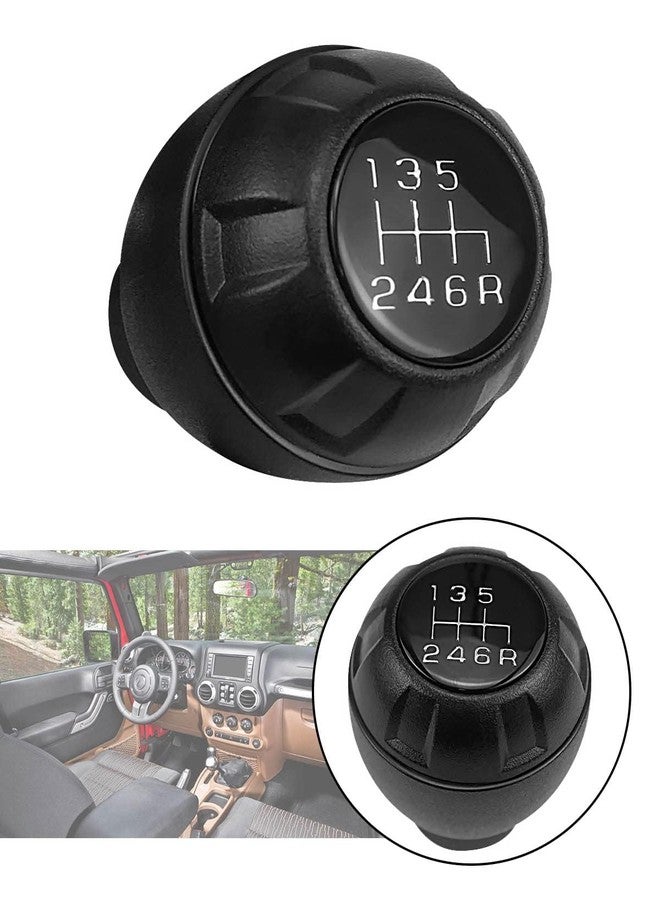 TIKSCIENCE Manual Transmission Shift Knob 6 Speed Fit for Jeep Wrangler JK 3.8L 2007 2008 2009 2010 Replace 52060485AG - Image 4